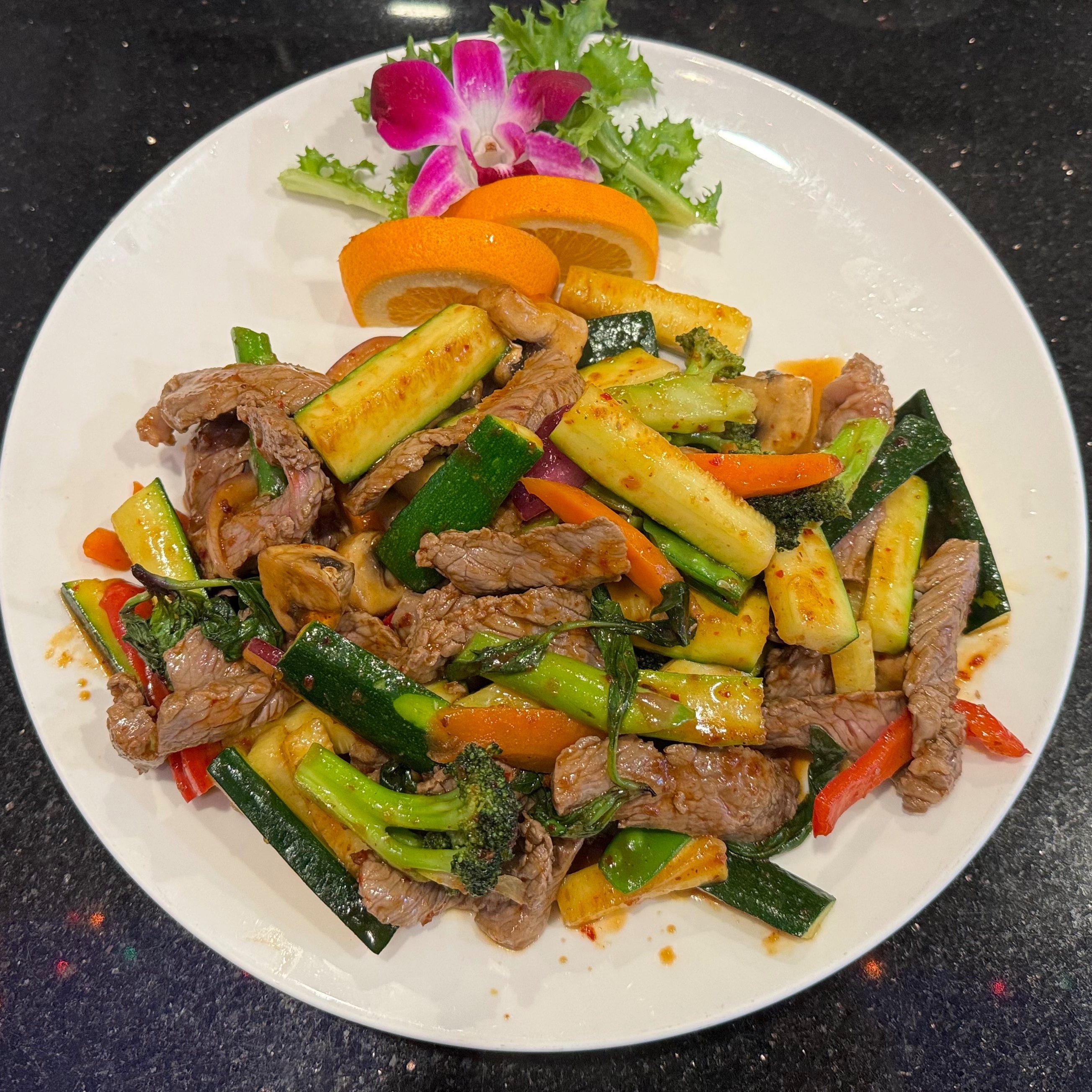 Basil Beef.