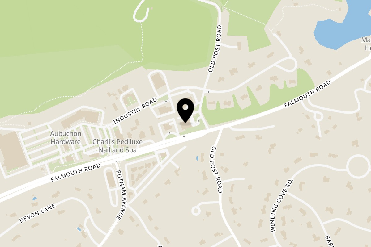 Map showing the location of Saga Fusion (Marstons Mills) on 1560 Old Post Road in Marstons Mills